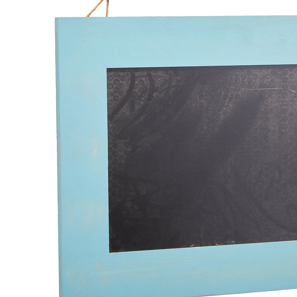 Blue Hanging Chalkboard (A+D)