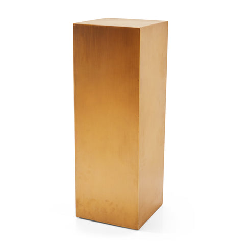 Gold Tall Rectangular Column
