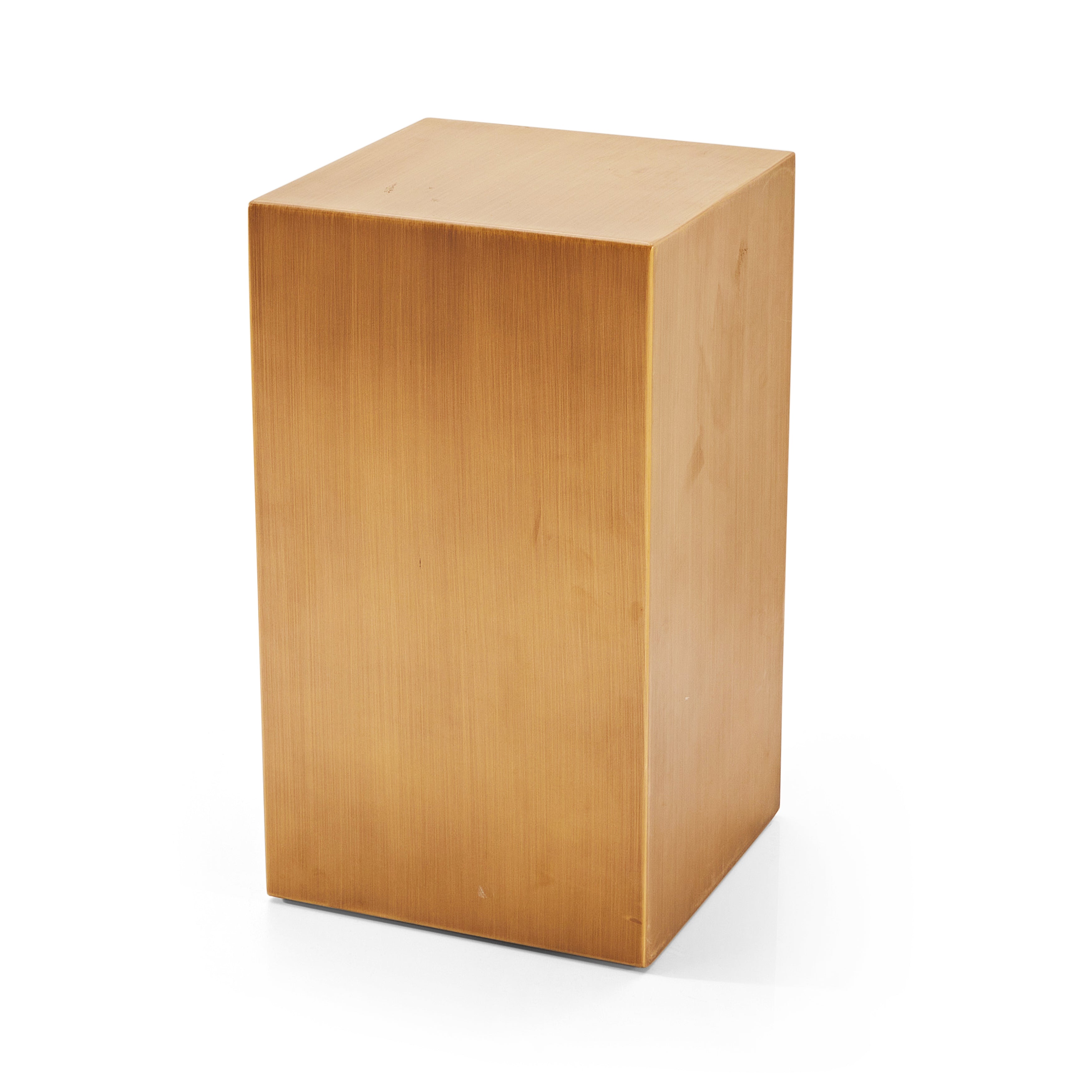 Gold Short Rectangular Column - Gil & Roy Props