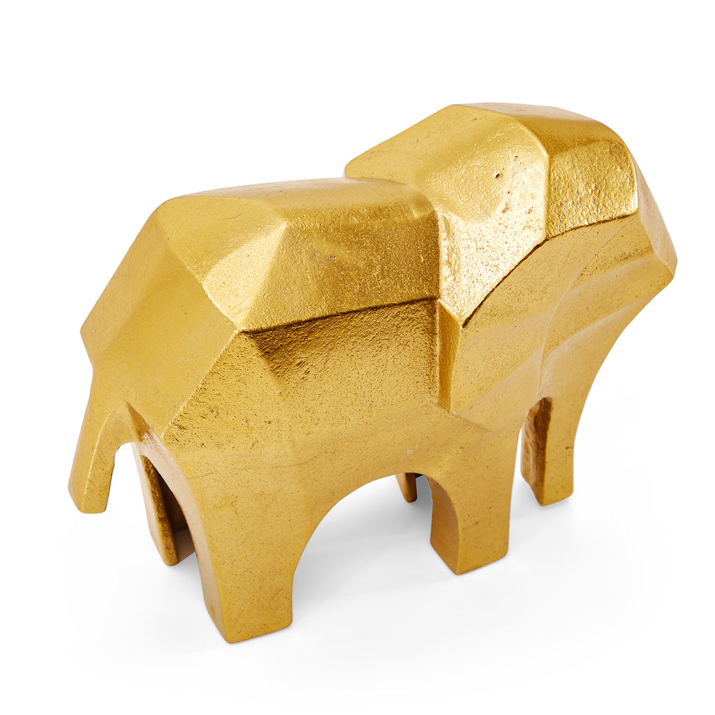 Gold Abstract Elephant (A+D)