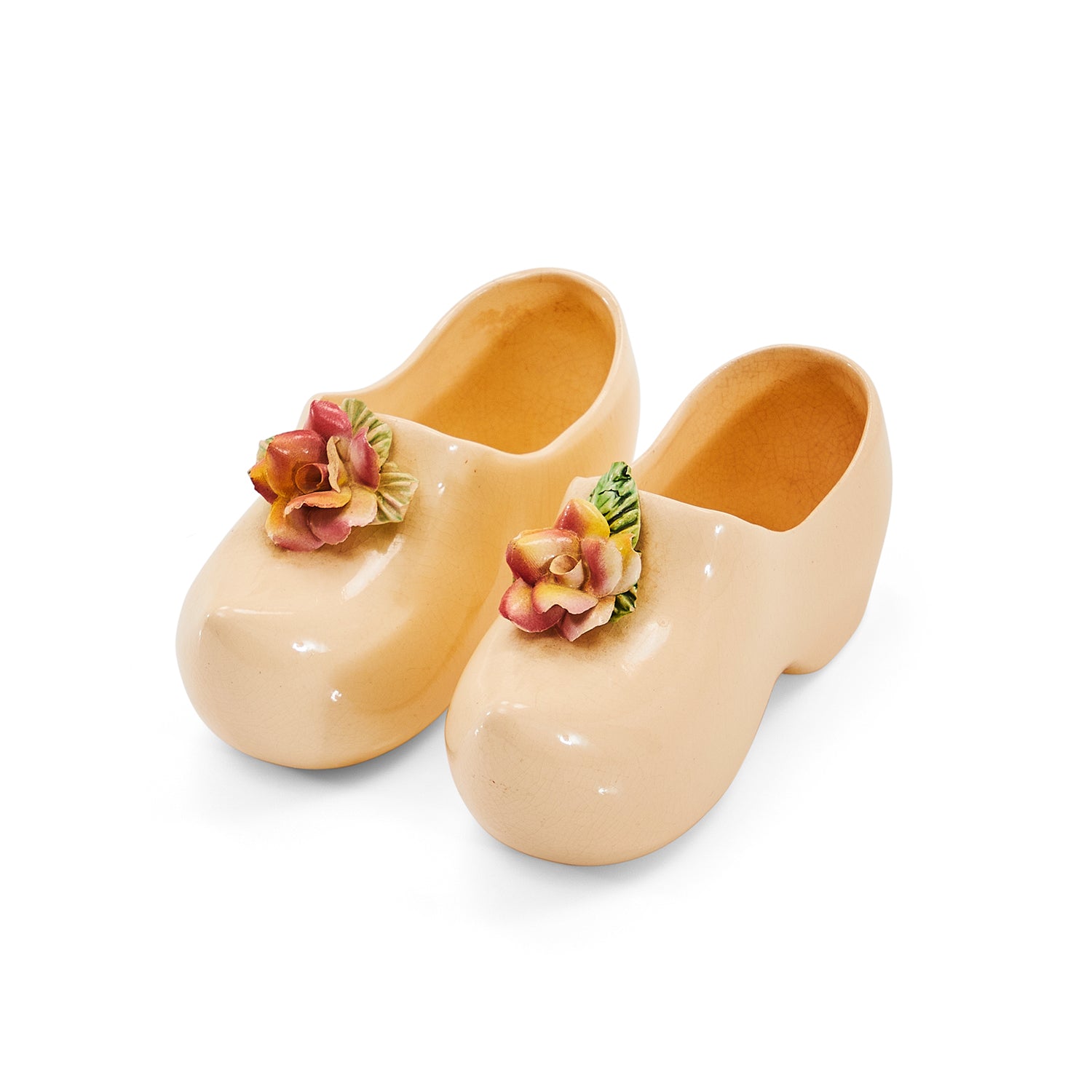 Tan Ceramic Clogs (A+D) - Gil & Roy Props
