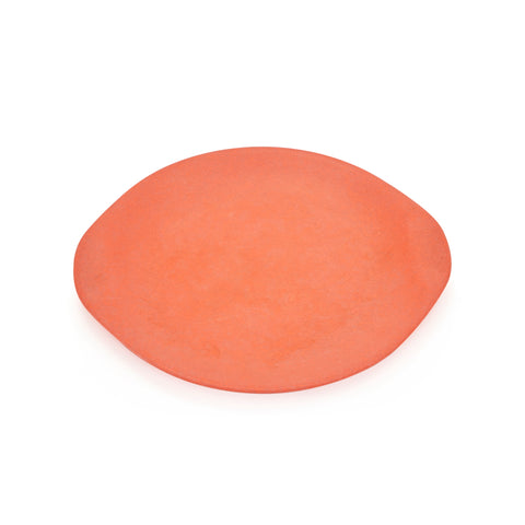Pink Salmon Rounded Plate