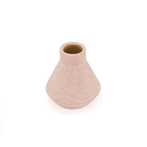 Pink Ceramic Vase (A+D)