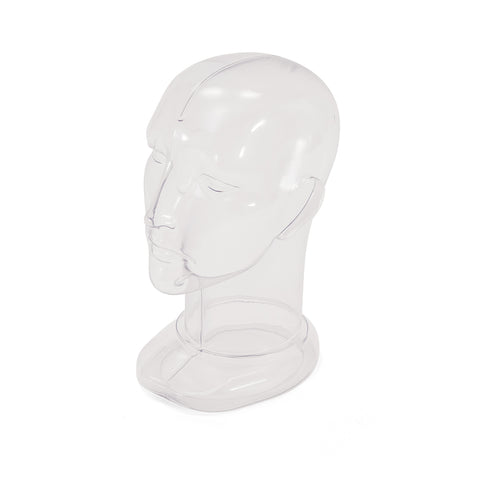 Translucent Plastic Head Sculpture