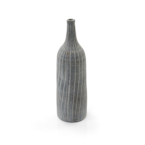 Grey Thin Ceramic Vase (A+D)