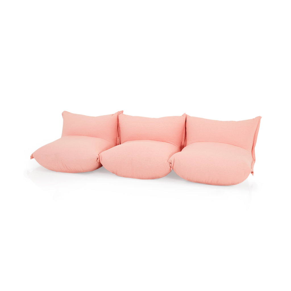Pink Pouf Modular Seating
