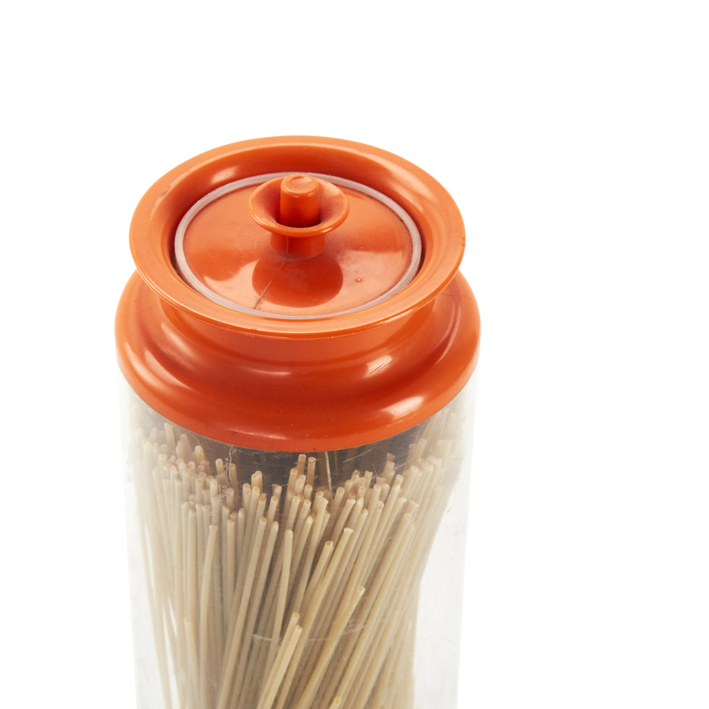 Vintage jar of sticks