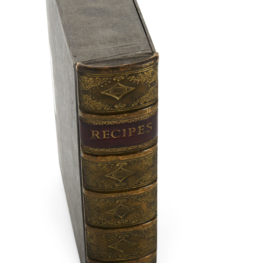 Vintage faux book storage box