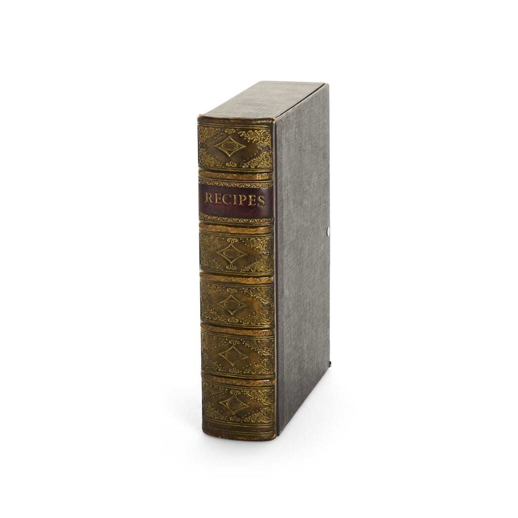 Vintage faux book storage box