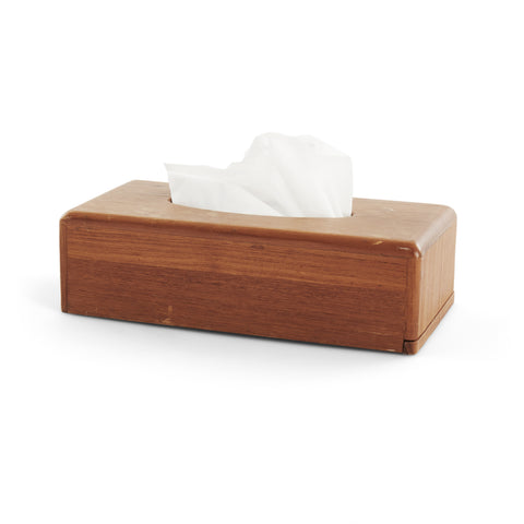 Teak Wood Tissue Box Cover