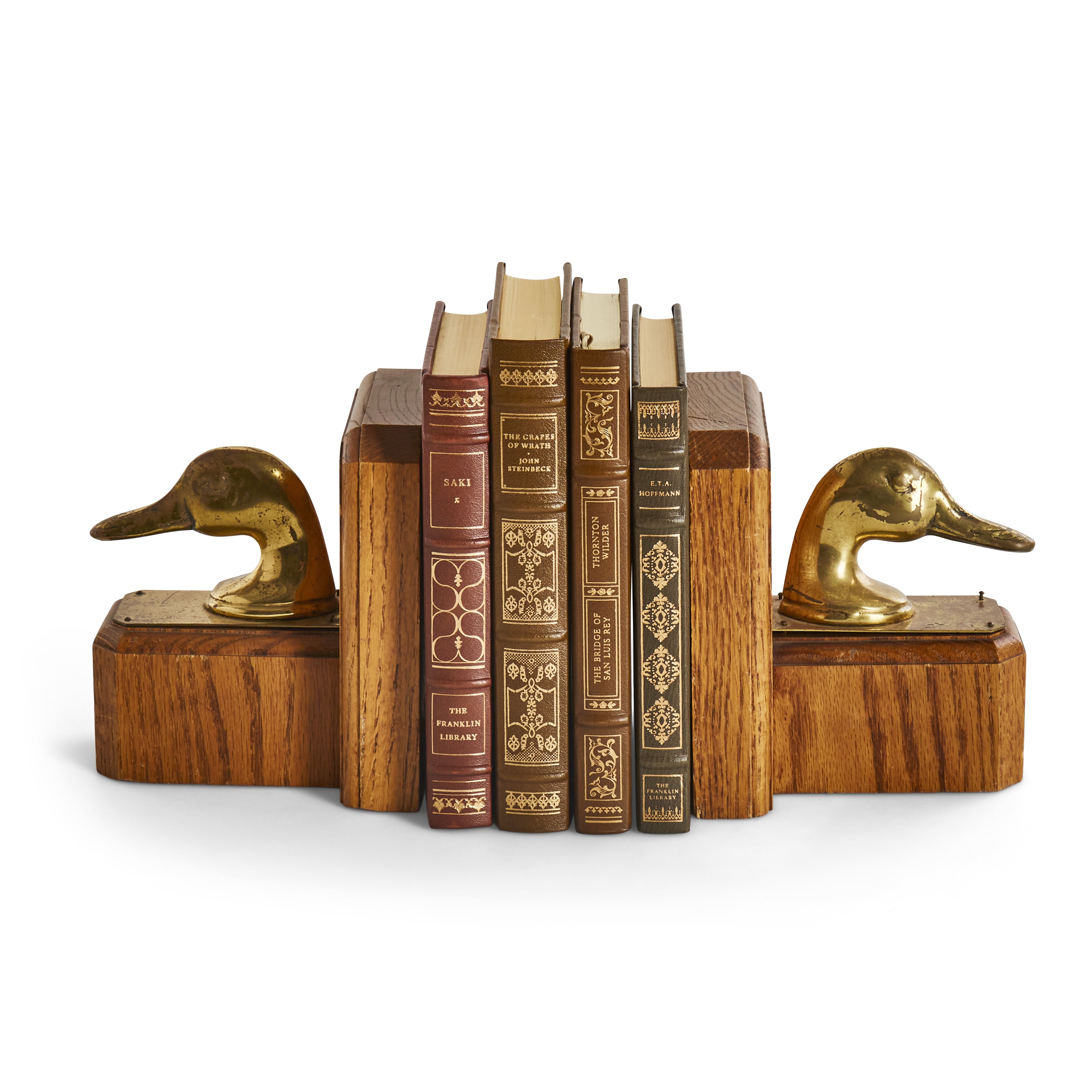 Brass Duck Head Bookend - Gil & Roy Props
