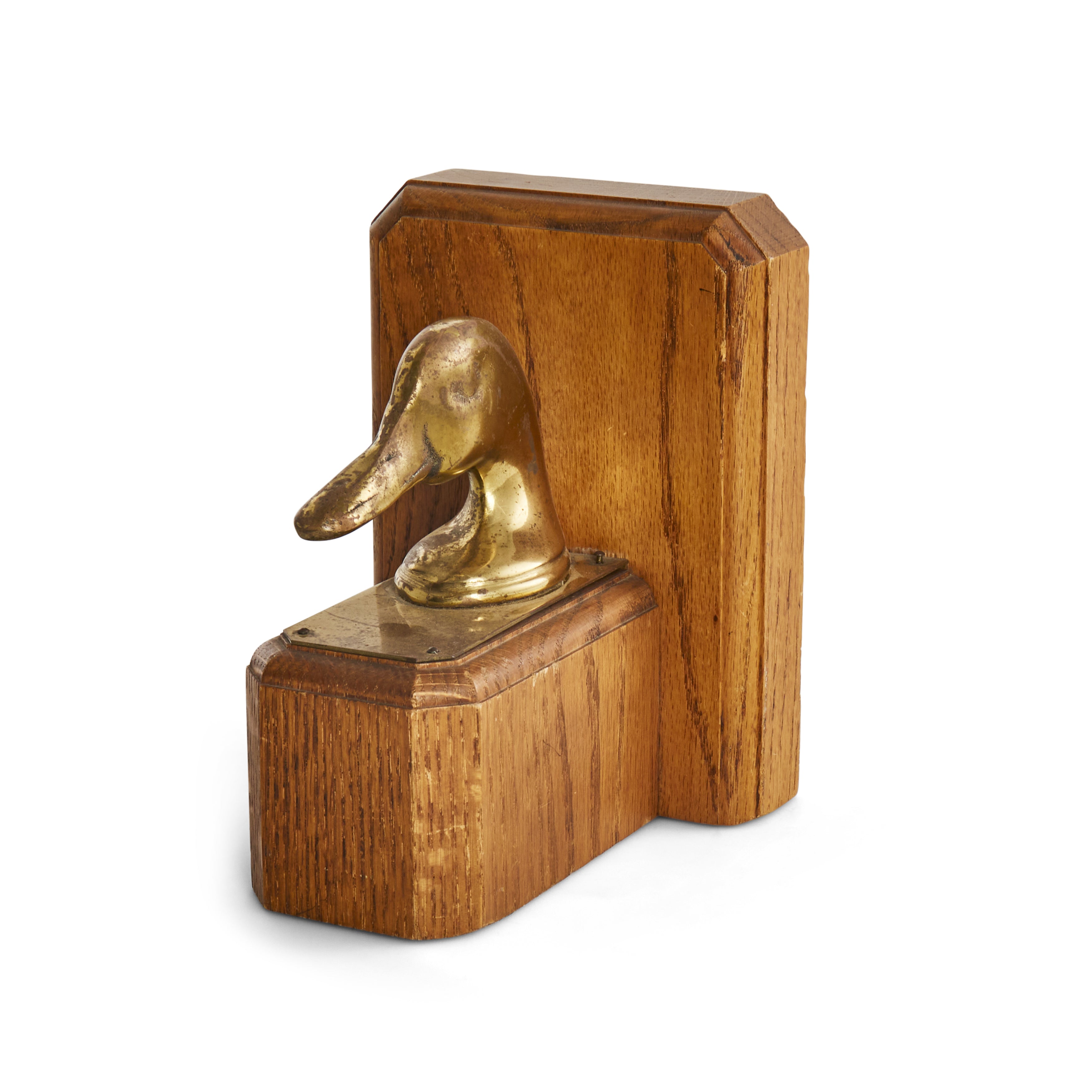 Brass Duck Head Bookend - Gil & Roy Props
