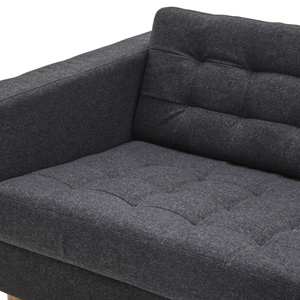 Dark Gray Fabric Sofa