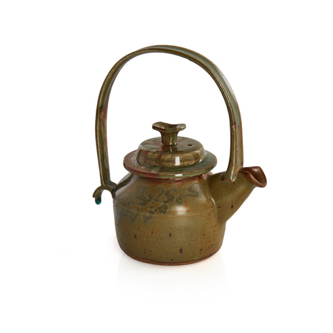 Vintage green kettle