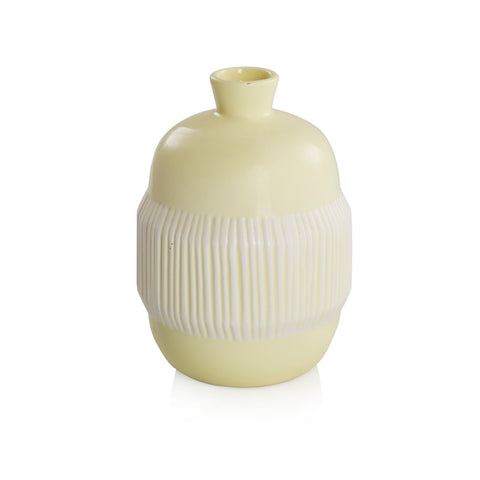 Cream Rigid Vase