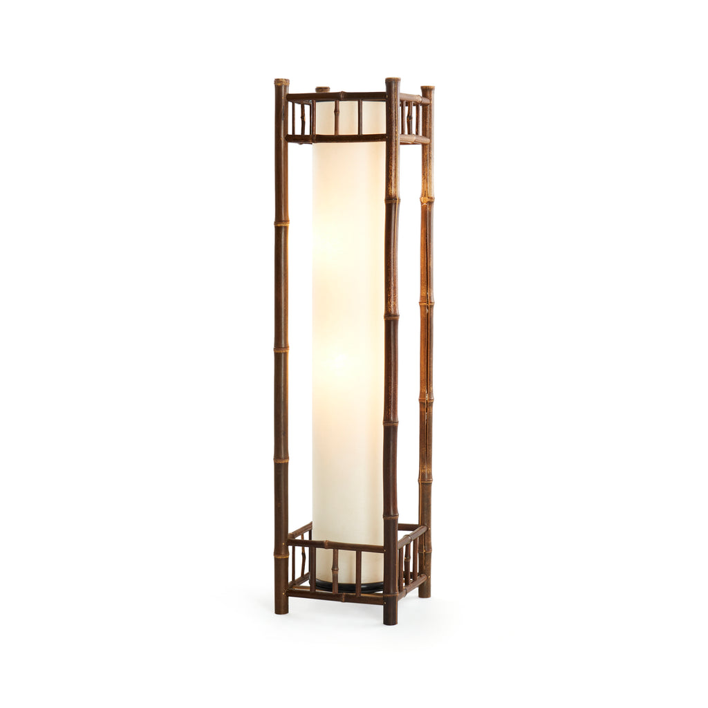 Wood Bamboo Floor Lamp