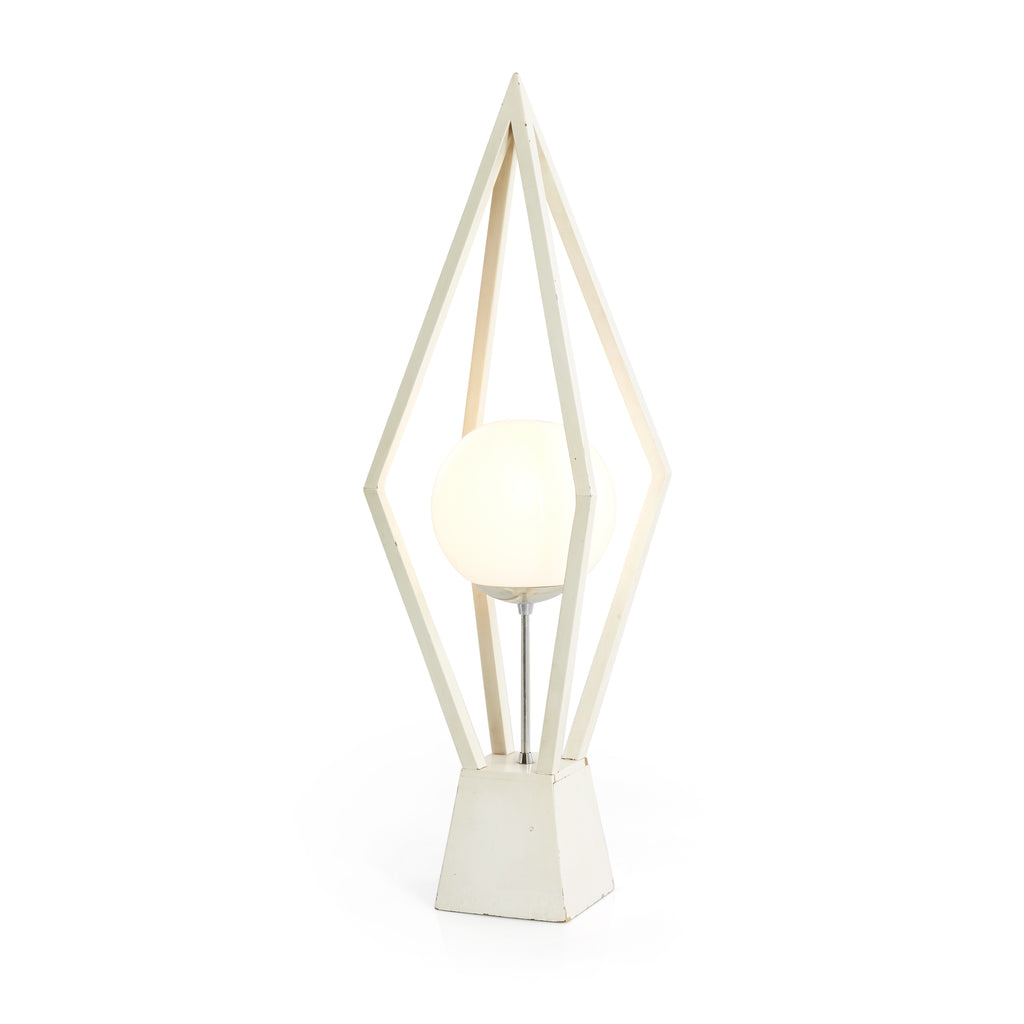 White Diamond Modeline Table Lamp