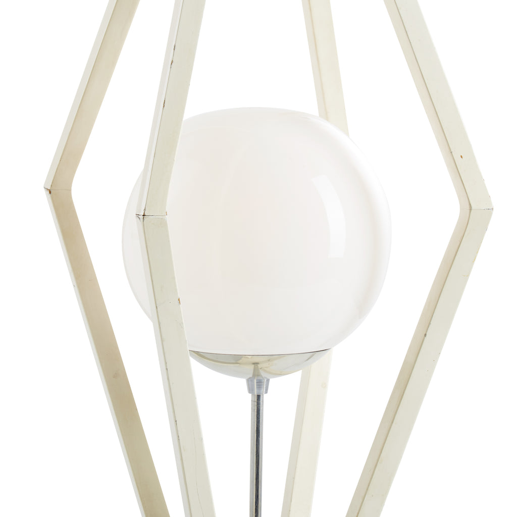 White Diamond Modeline Table Lamp
