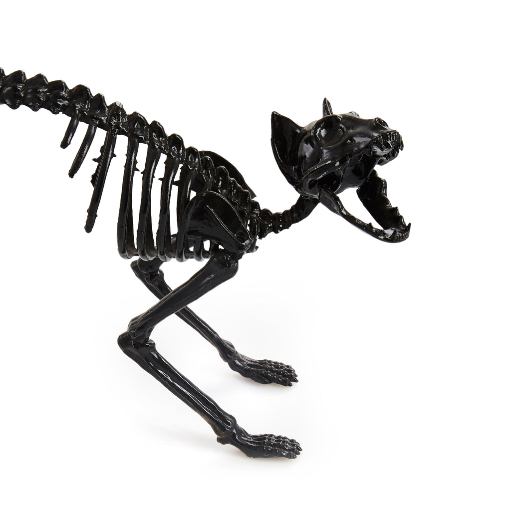 Black Cat Skeleton Decoration