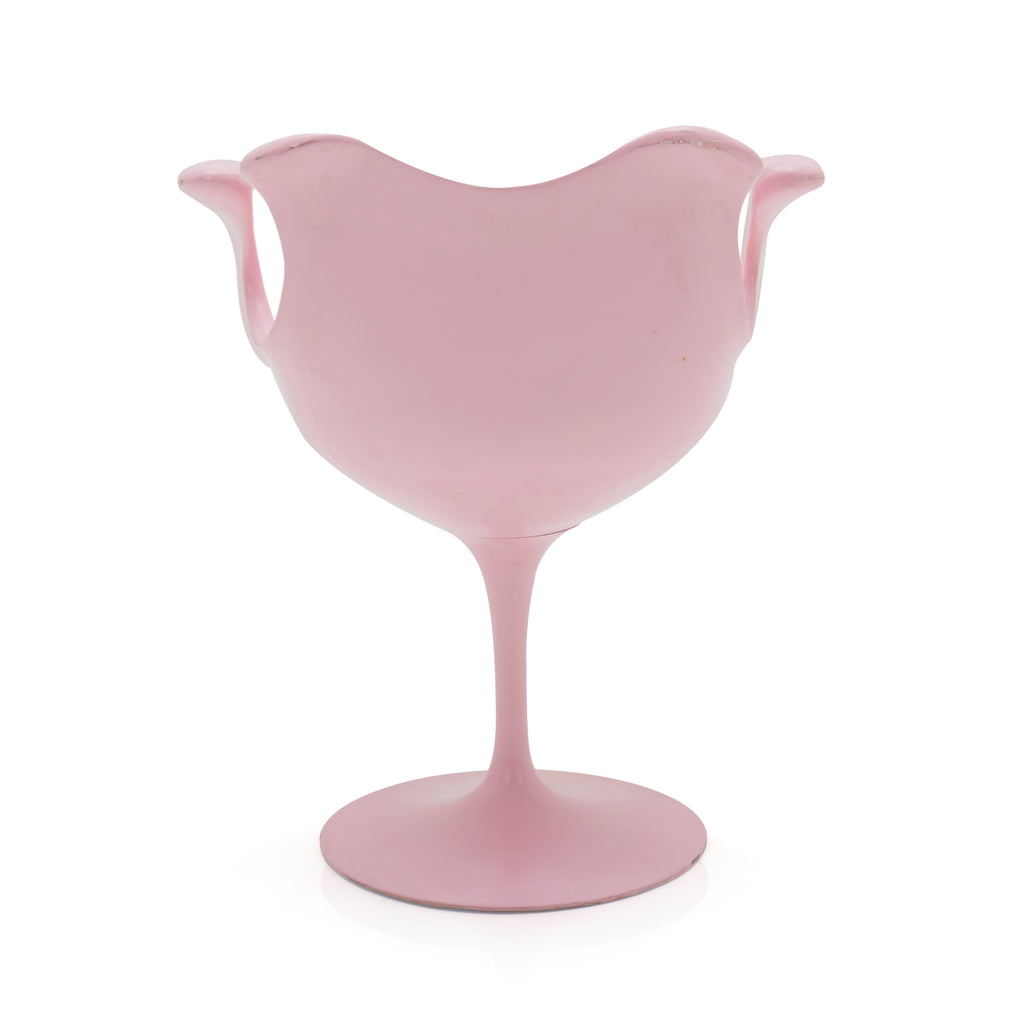 Pink Abstract Shape Tulip Chair