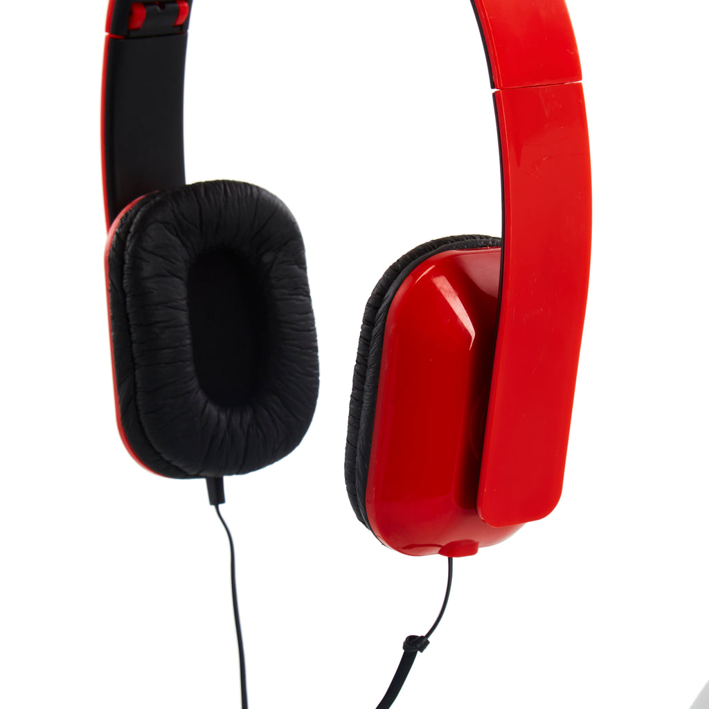 Red Over-Ear Headphones