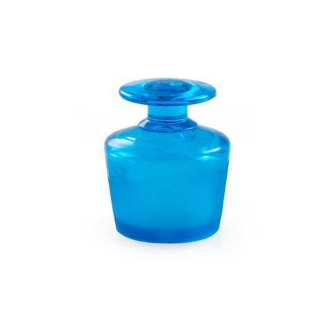 Blue Glass Jar