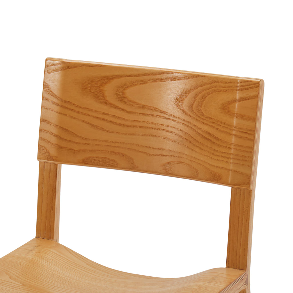 Light Wood Alpine Dining Chair