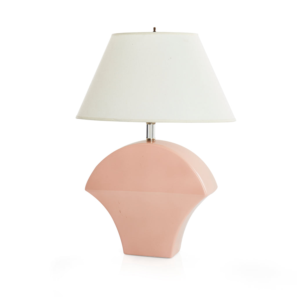 Muted Pink Ceramic Deco Table Lamp