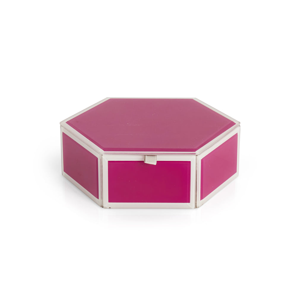 Purple Acrylic Trinket Boxes