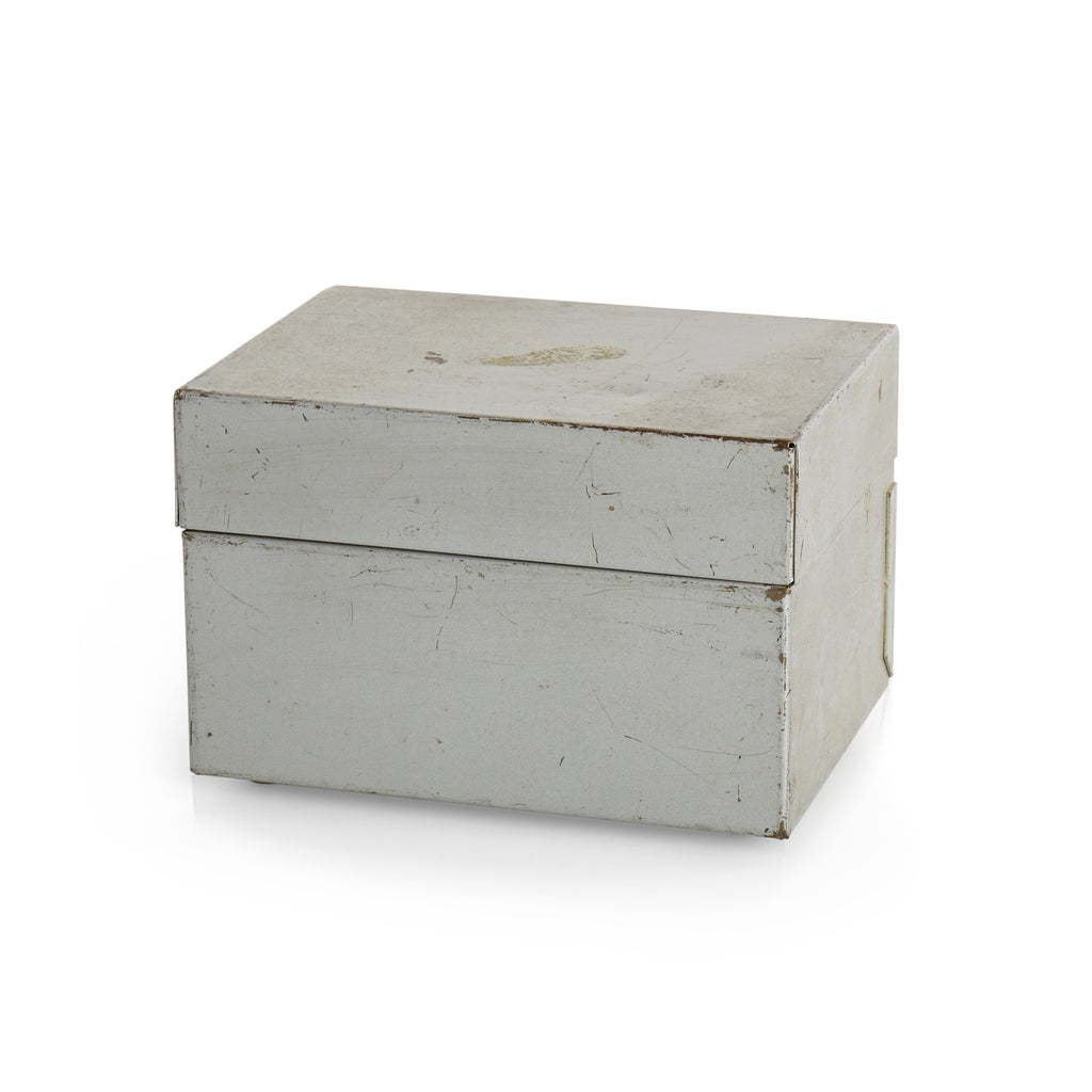 Grey Small Metal Box