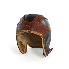 Vintage Leather Football Helmet