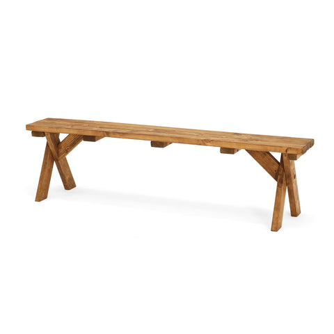 Wooden Outdoor Picnic Bench