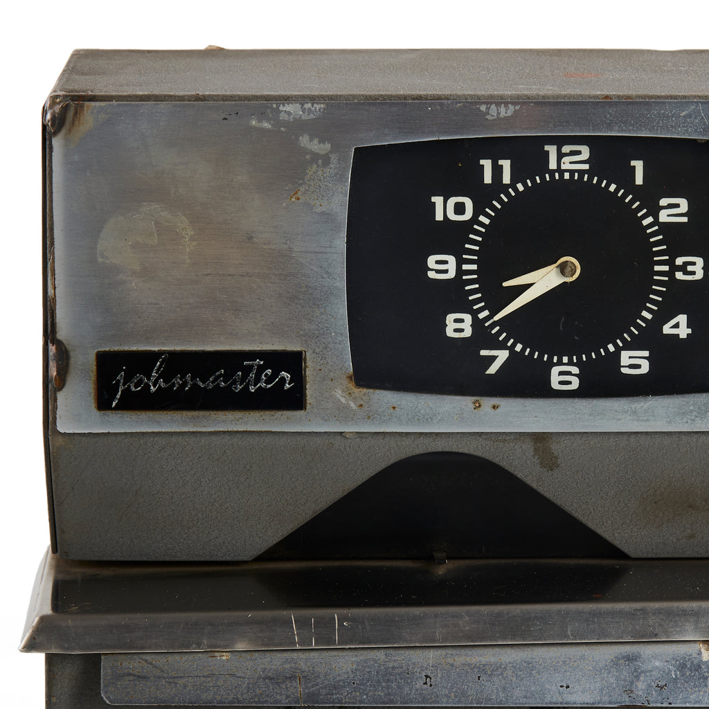 Grey Metal Job Master Industrial Punch Clock