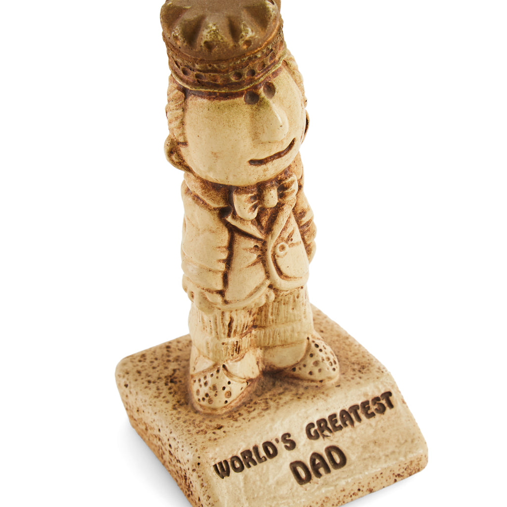 Ceramic "World's Greatest Dad" Trophy