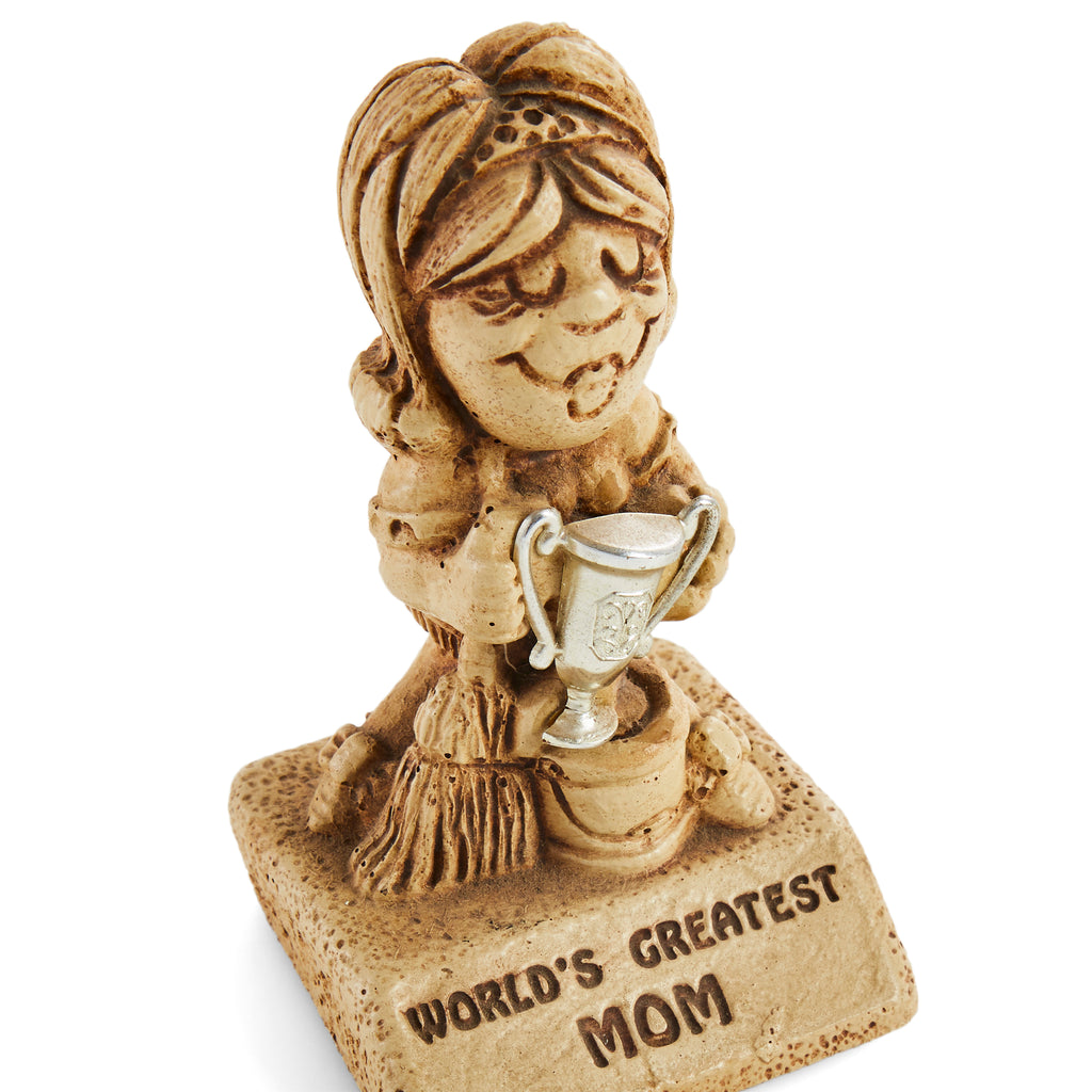 Ceramic "World's Greatest Mom" Trophy