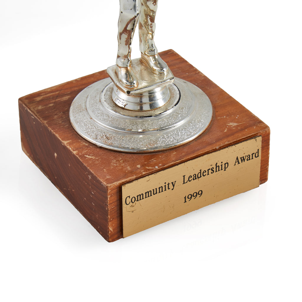 Community Leadership Award 1999 Trophy