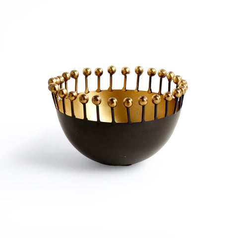 Black and Gold Decorative Bowl