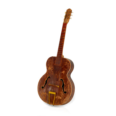 Vintage Acoustic Archtop Guitar