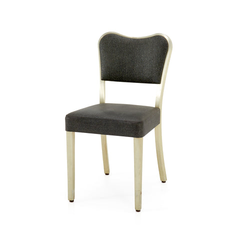Grey Cushioned Dining Chair