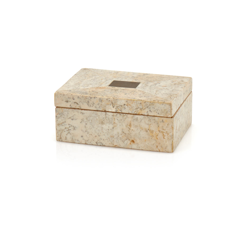 Textured Faux Marble Box