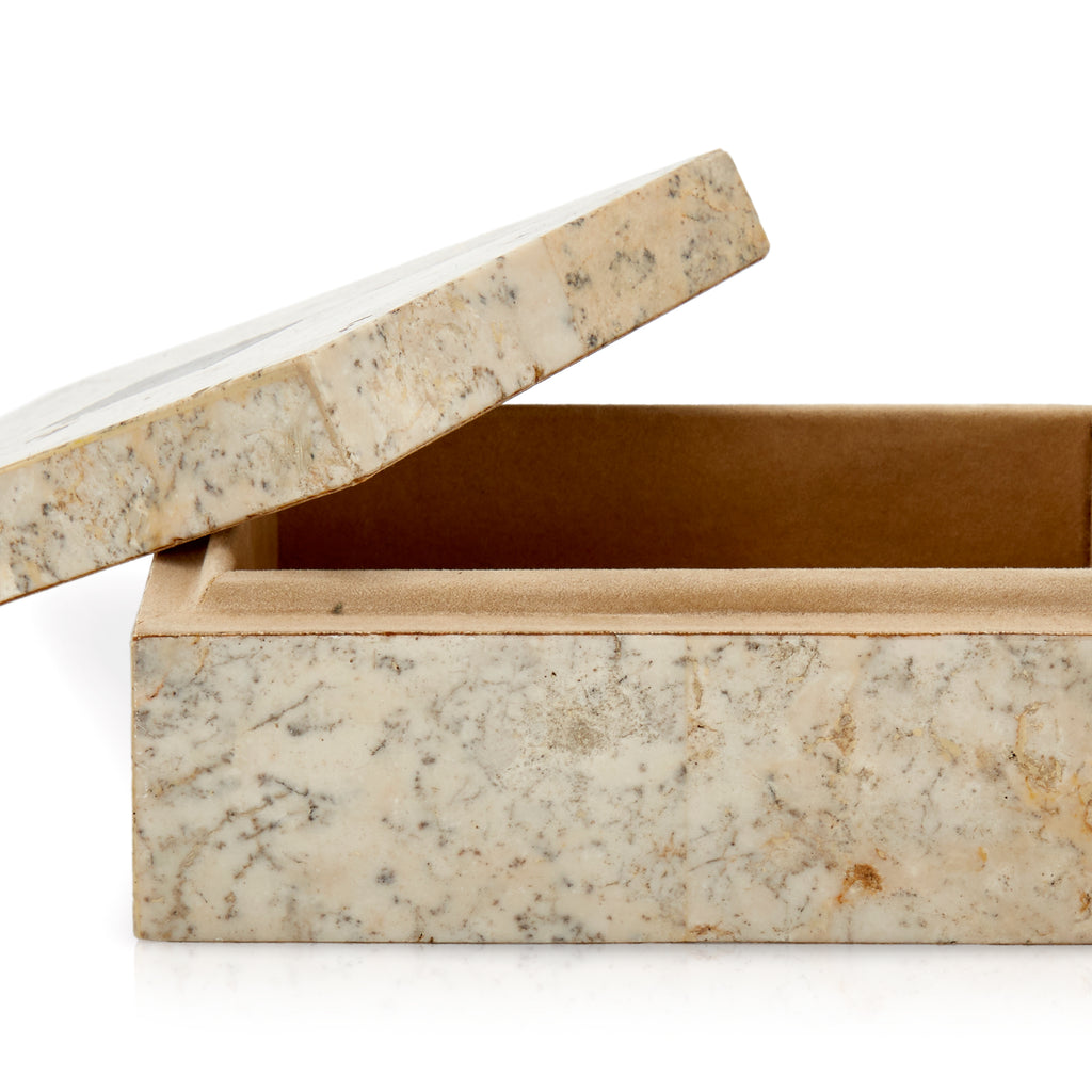 Textured Faux Marble Box
