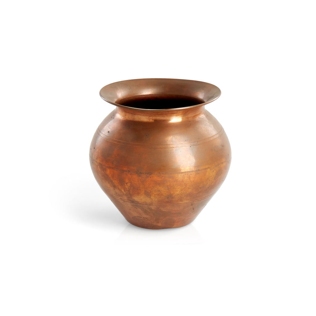 Copper Metal Urn