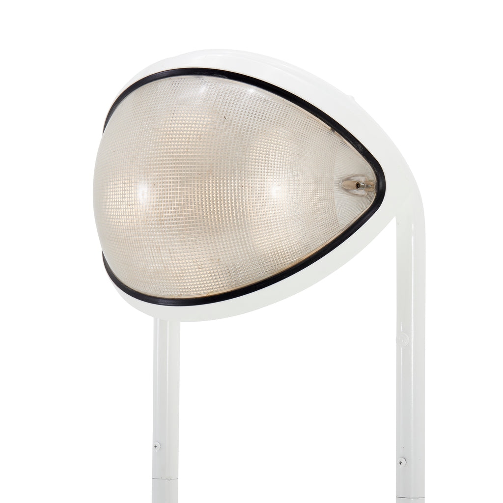 White Sci-Fi Eyeball Floor Lamp