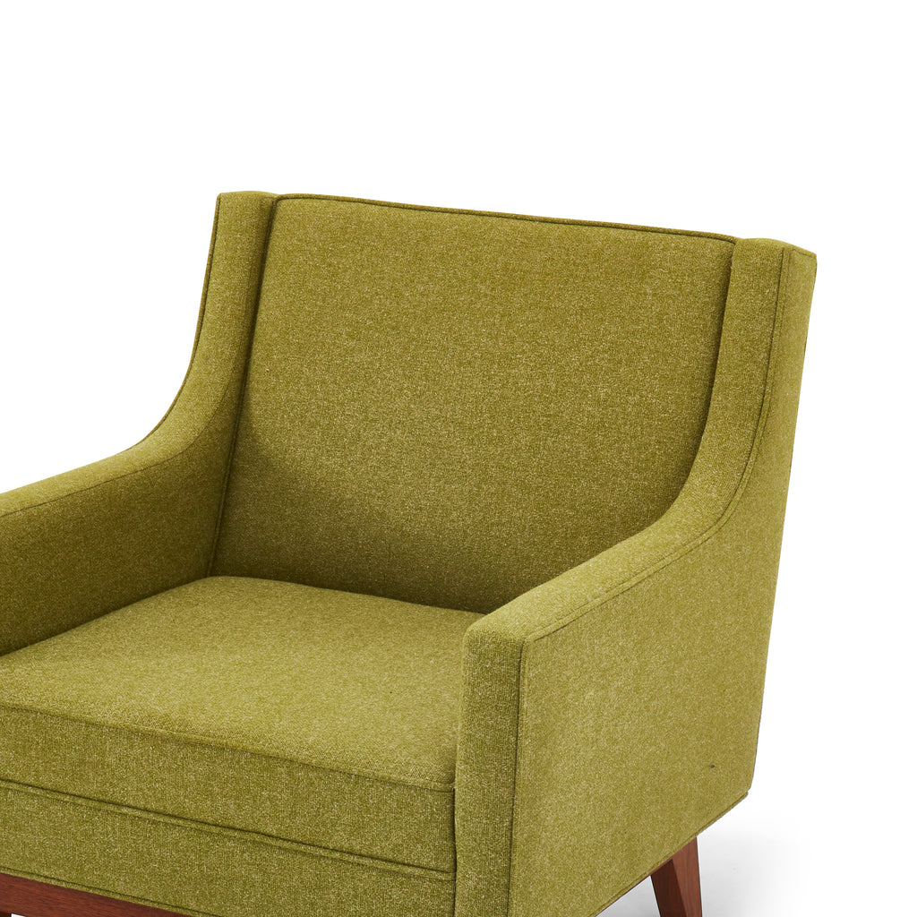 Green Mid Century Arm Chair