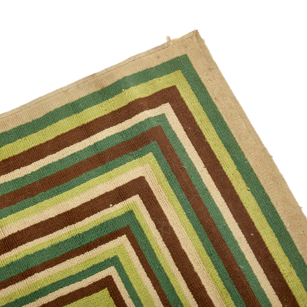 Green Multicolor Rectangle Pattern Pug
