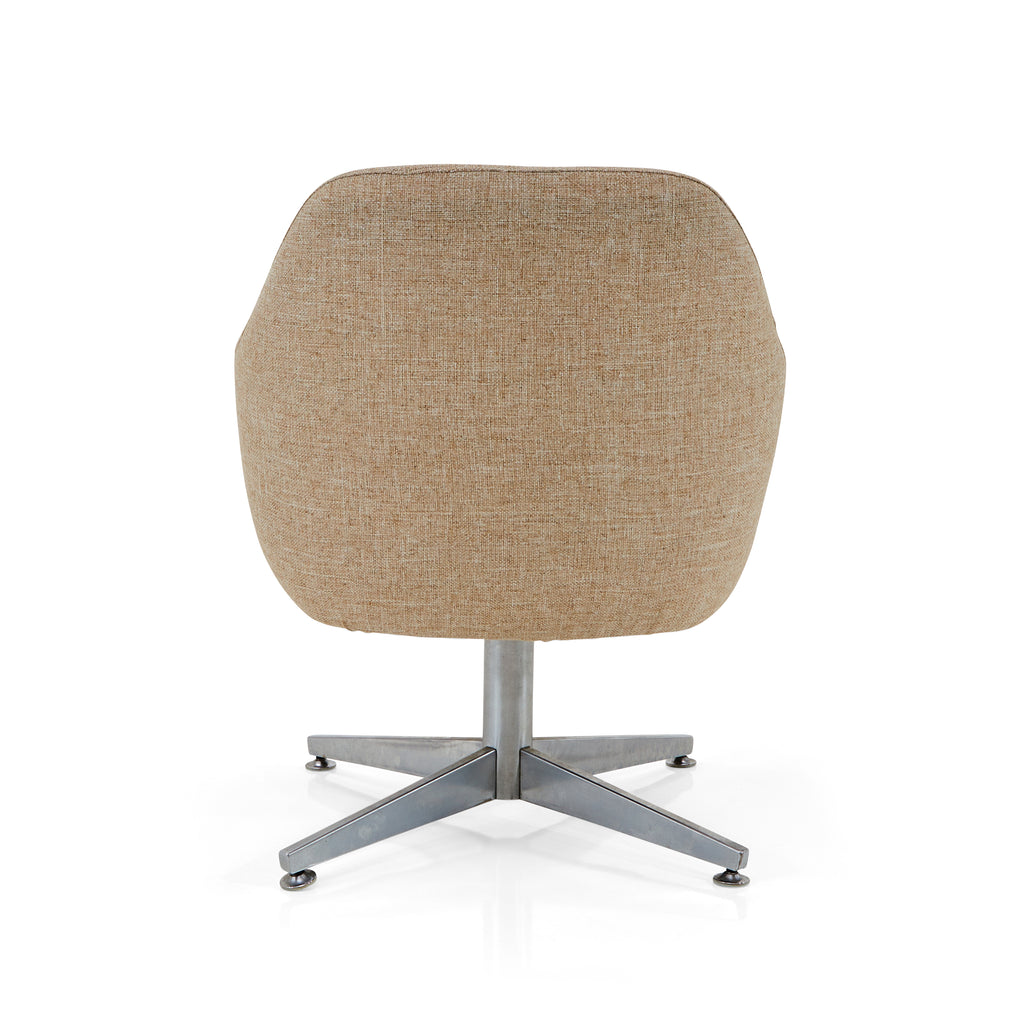 Beige Modern Office Arm Chair