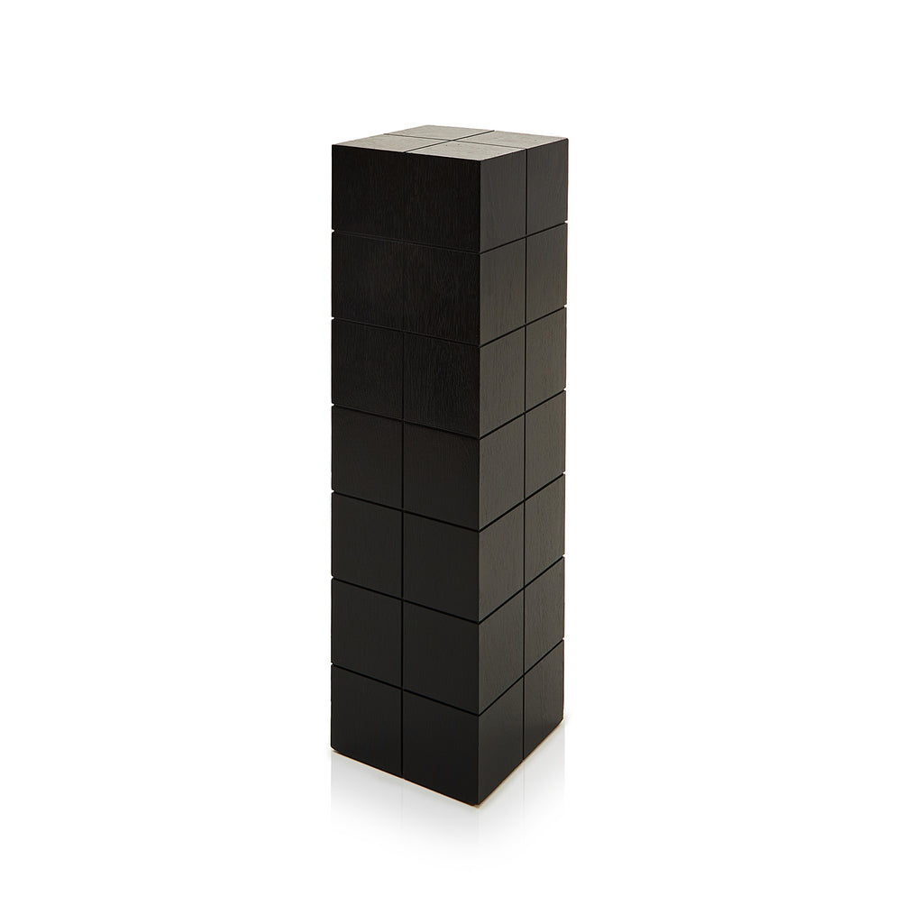 Black Cubes Pedestal - Medium