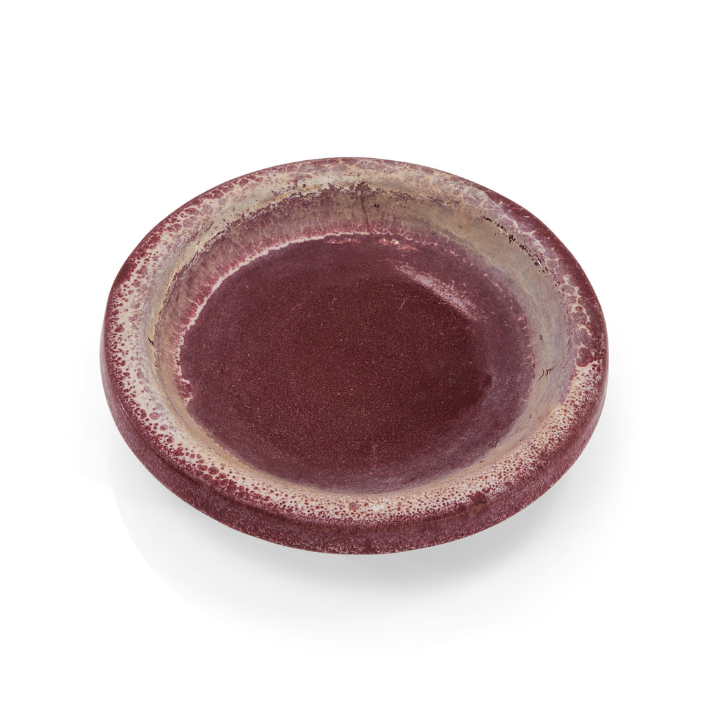 Purple Ceramic Ashtray