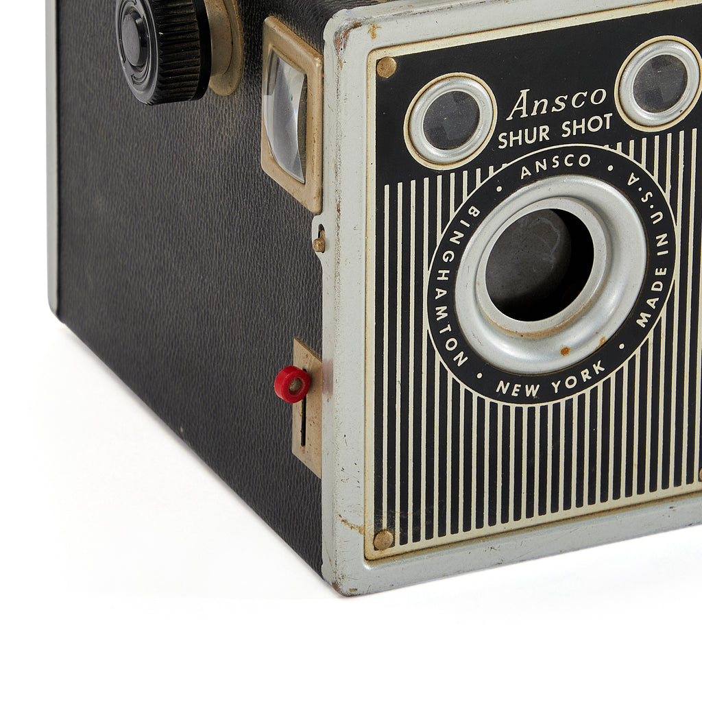Black Vintage Ansco Box Camera