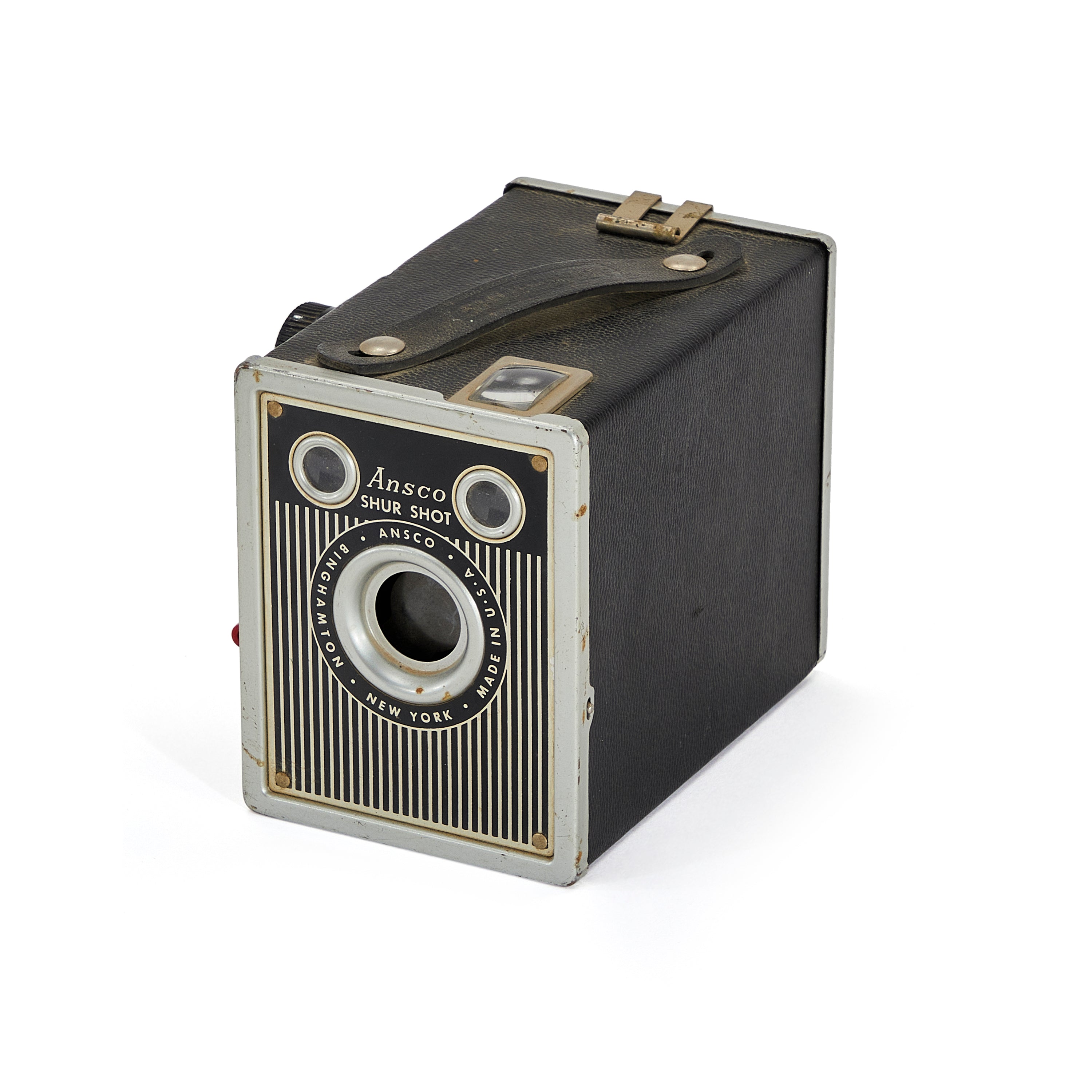 Black Vintage Ansco Box Camera - Gil & Roy Props
